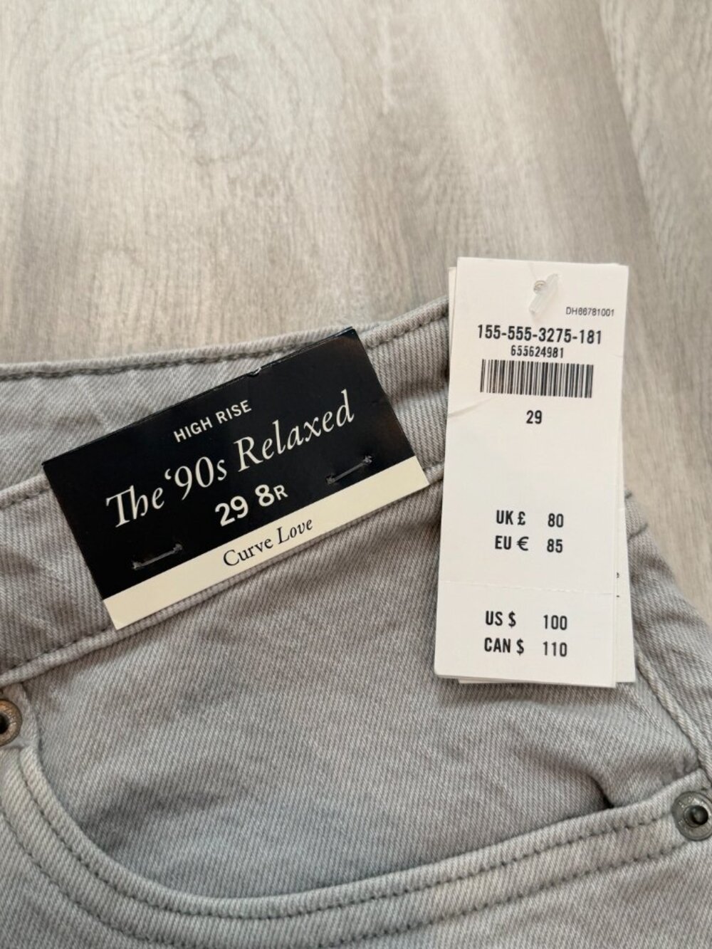 ABERCROMBIE & FITCH JEANS 29 8R NWT - Picture 5 of 6